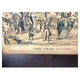 Pair of Currier and Ives / Kellogg Lithographs