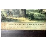 Pair of Antique Currier and Ives Lithographs