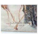 Antique Howard Chandler Christy "Will Rogers" Poster