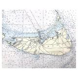 Pair of Vintage Cape Cod Maps