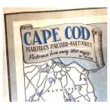 Pair of Vintage Cape Cod Maps