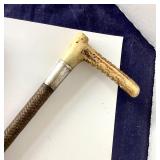 Pair of Vintage Stag Handle Riding Crops