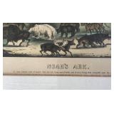 Antique Currier & Ives Lithograph: "Noah