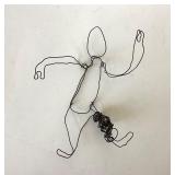 Folk Art Wirework Sculpture