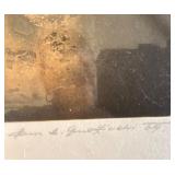 Modern Engraving: "In the Silence of Noon", Hans Gudzinski