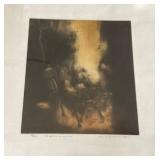 Modern Engraving: "In the Silence of Noon", Hans Gudzinski