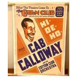 Cab Calloway Cotton Club Poster