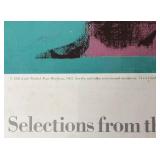 Vintage Andy Warhol Poster: "Four Marilyns" - Walker Art Center Exhibitiion 1986