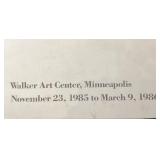 Vintage Andy Warhol Poster: "Four Marilyns" - Walker Art Center Exhibitiion 1986