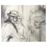 Minnesota Artist Birney Quick Pencil Drawing