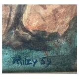 Pair of Vintage Watercolor Paintings