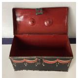 Antique Toleware Document Box