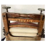 Antique "Rival" Wash Tub Wringer