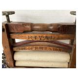 Antique "Rival" Wash Tub Wringer
