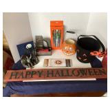 Group of Halloween Decor