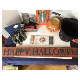 Group of Halloween Decor