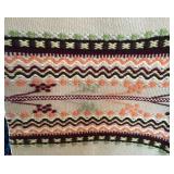 Two Vintage Hand Woven Textiles