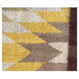 Two Vintage Hand Woven Textiles