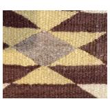 Two Vintage Hand Woven Textiles