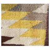 Two Vintage Hand Woven Textiles