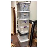 Group of Storage Tubs