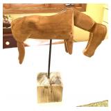 Antique Folk Art Toy Horse