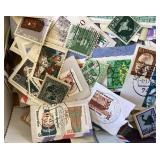 Large Group Unsorted Stamps
