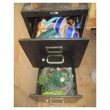 Hon Standard size black metal 2-dra...