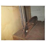 Vintage Guillotine style cutter aff...