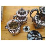 Silver Plated Tea Set as shown in p...