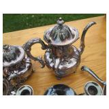 Silver Plated Tea Set as shown in p...