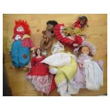 Vintage Plastic and Porcelain Dolls...