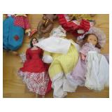 Vintage Plastic and Porcelain Dolls...