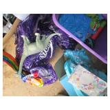 Covered Tote and POP-up hamper full...