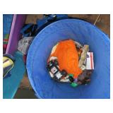 Covered Tote and POP-up hamper full...