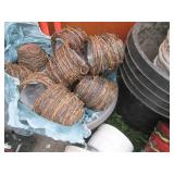 Massive mountain of assorted wicker...