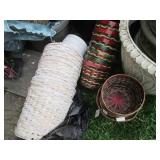 Massive mountain of assorted wicker...