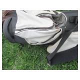 Canvas Golf bag with Spaulding and ...