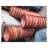 Tote overflowing with wicker cornuc...