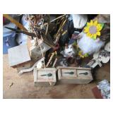 Wooden Birdhouse and Christmas them...