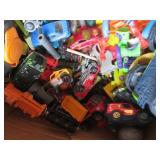 Box of HotWheels, Thomas the train ...