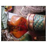 Tuscan style home decor with assort...