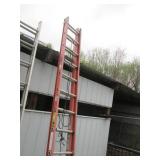 24ft Fiberglass extension ladder...