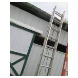 20ft Aluminum extension ladder...