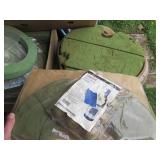 Wet/Dry floral foam, glass vases an...