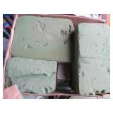 Wet/Dry floral foam, glass vases an...