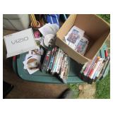 4-pair. Vizio 3D glasses, DVD movie...