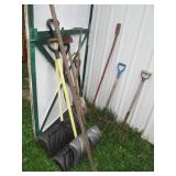 Snow shovels, ice chipper and vinta...