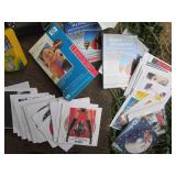 Photo paper, markers, crayons, card...