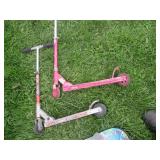 Snow board, pogo stick and 2-metal ...